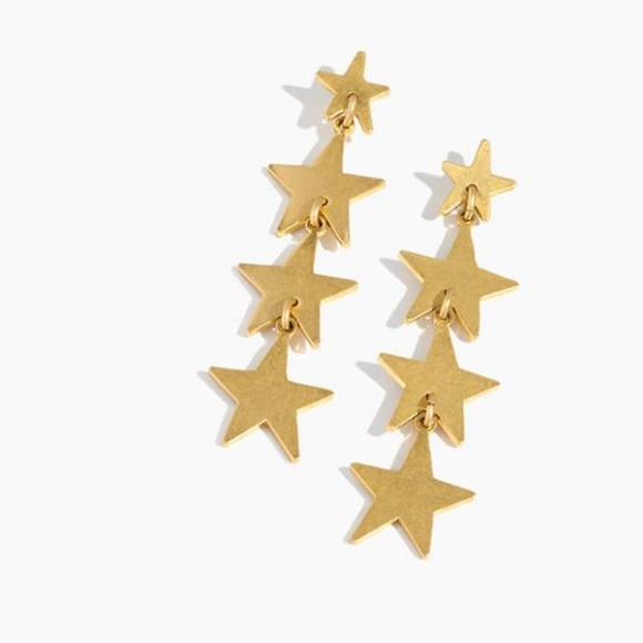 Madewell Jewelry - NWT Madewell Star Drop Earrings